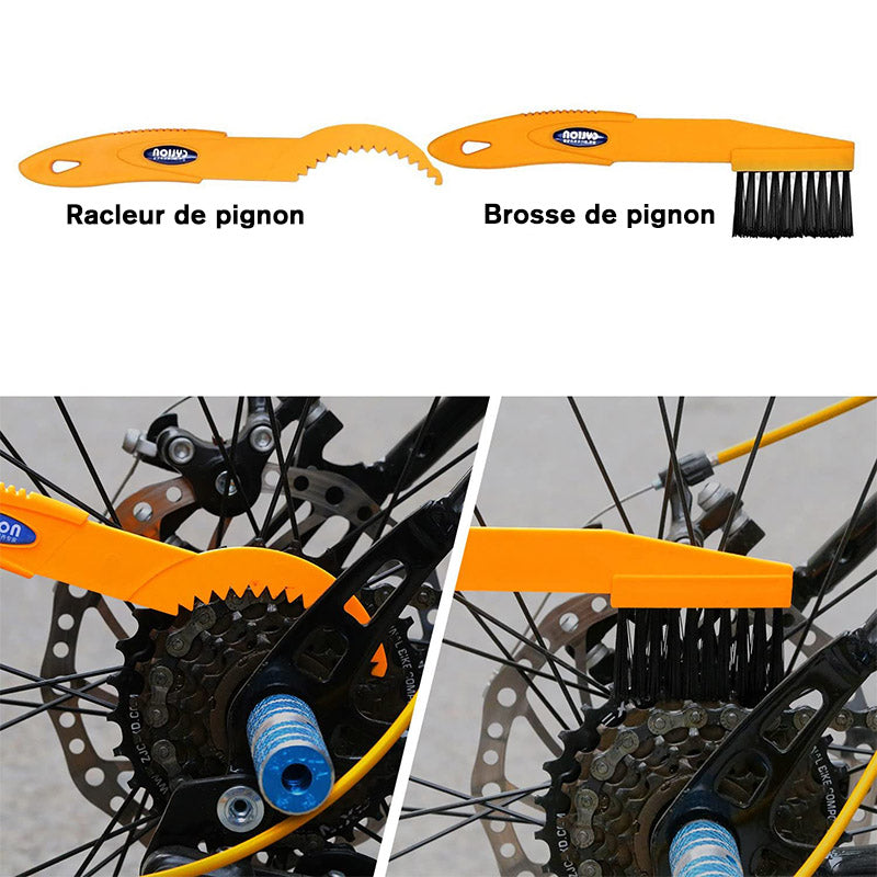 Kit de Nettoyage de Vélo (6 Pièces)