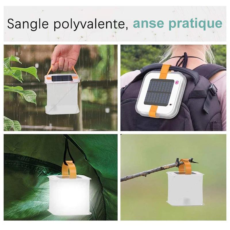 Lanterne Solaire Gonflable USB Extérieure - ciaovie