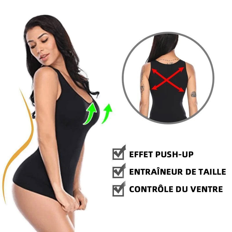 Débardeur avec Coussinet de Soutien-gorge Shapewear pour Femmes