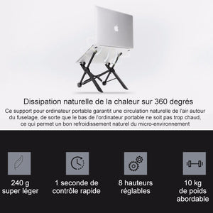 Ciaovie™ Support Ajustable pour Ordinateur Portable - ciaovie