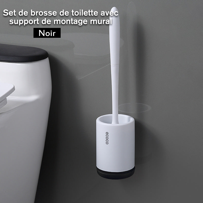 Brosse de Toilette en Silicone Antibactérienne - ciaovie