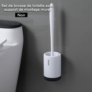 Brosse de Toilette en Silicone Antibactérienne - ciaovie