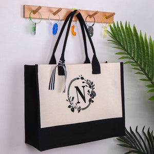 Sac en Toile avec Monogramme