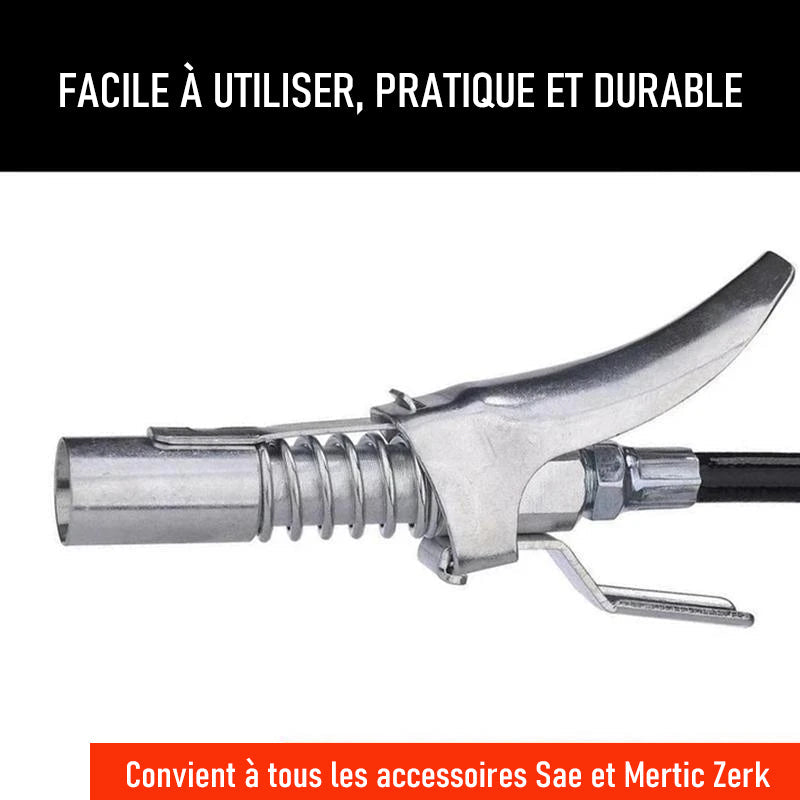 Embout Buccal à Poignée de Sécurité Hydraulique