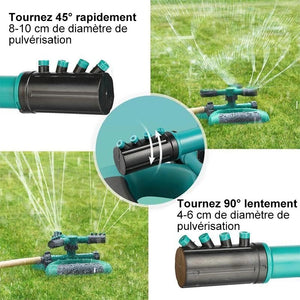 Arroseur Automatique pour Gazon Rotatif à 360° - ciaovie