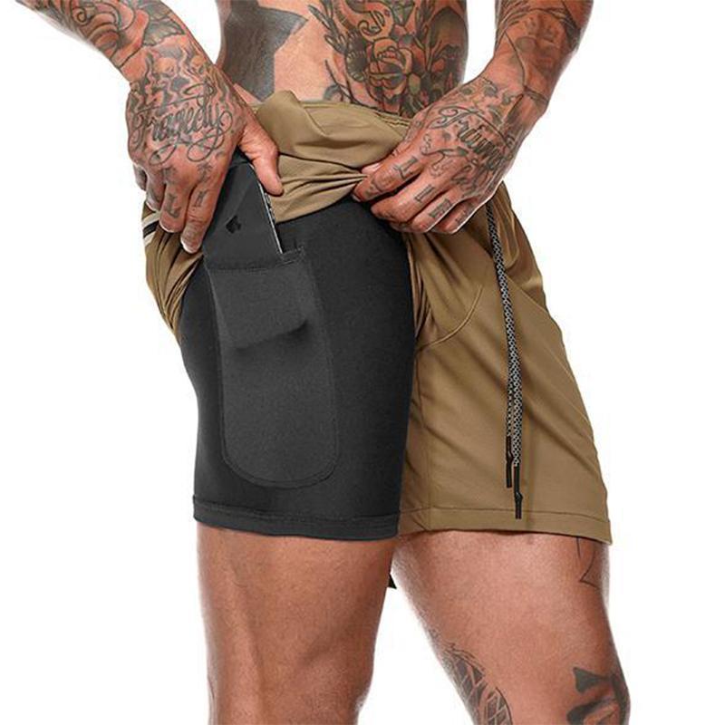 2-in-1 Secure Pocket Shorts - ciaovie