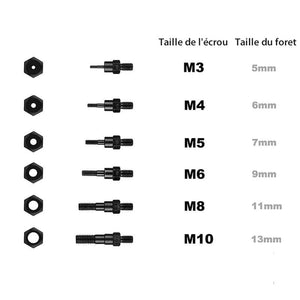 Kit d'Outils à Rivets Automatiques