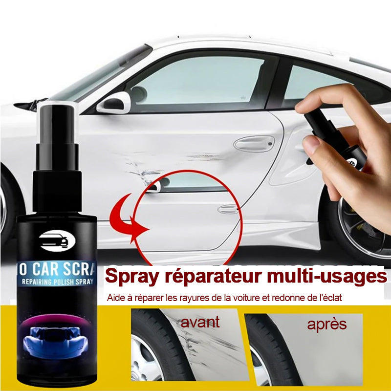 Spray multi-usages pour réparer les rayures de voiture