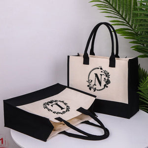 Sac en Toile avec Monogramme