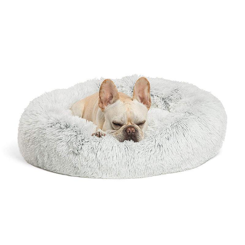 Lit rond confortable pour animaux de compagnie