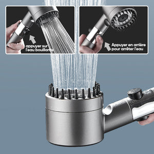 Set de douche haute pression multifonctionnel