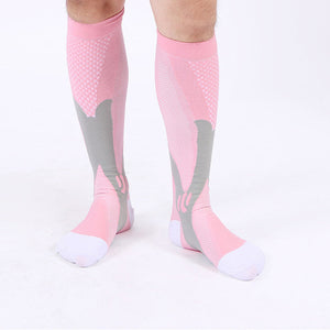 Chaussettes de compression confortables et respirantes