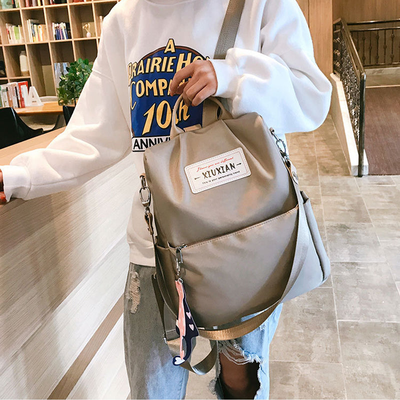 Sac à Dos en Nylon Étanche avec Pendentif - ciaovie