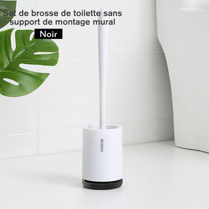 Brosse de Toilette en Silicone Antibactérienne - ciaovie