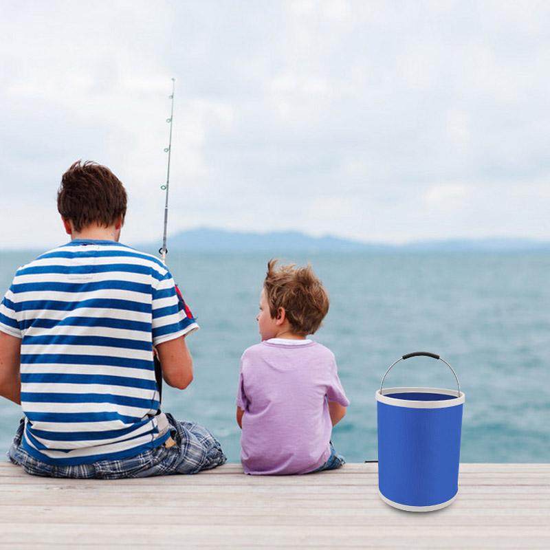 Seau Pliable Portable pour La Pêche en Plein Air - ciaovie