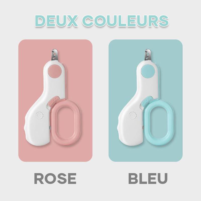 Coupe-ongles à LED pour Animaux de Compagnie