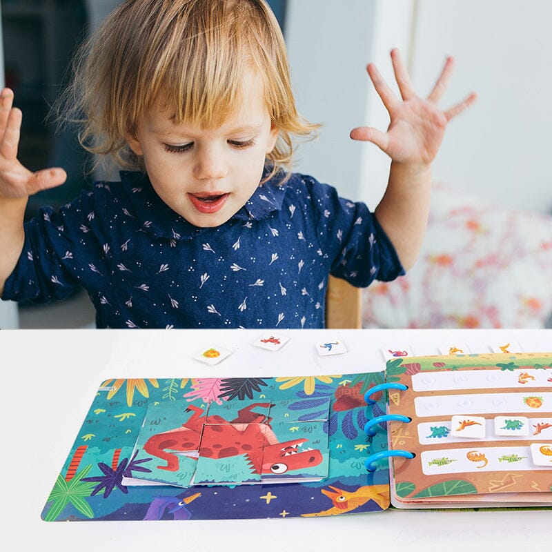 Livre de pâte silencieuse pour enfants