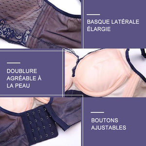 Soutien-Gorge à Couverture Intégrale en Dentelle