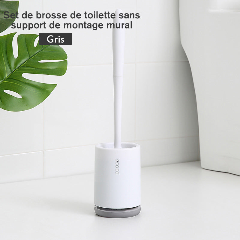 Brosse de Toilette en Silicone Antibactérienne - ciaovie