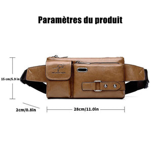 Sac à Bandoulière Sac de Poitrine pour Homme