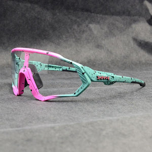 Lunettes de Cyclisme Coupe-Vent & Aux Couleurs Changeantes