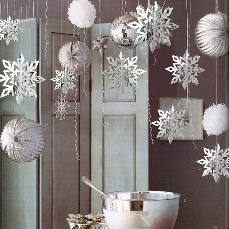 Ciaovie™ Décorations 3D en Flocon de Neige (6/12 pièces) - ciaovie