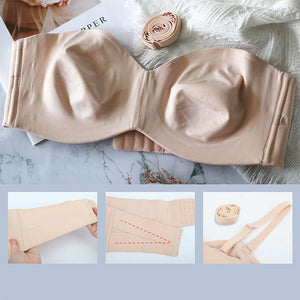 Pré-vente>> soutien-gorge bandeau convertible antidérapant à soutien complet