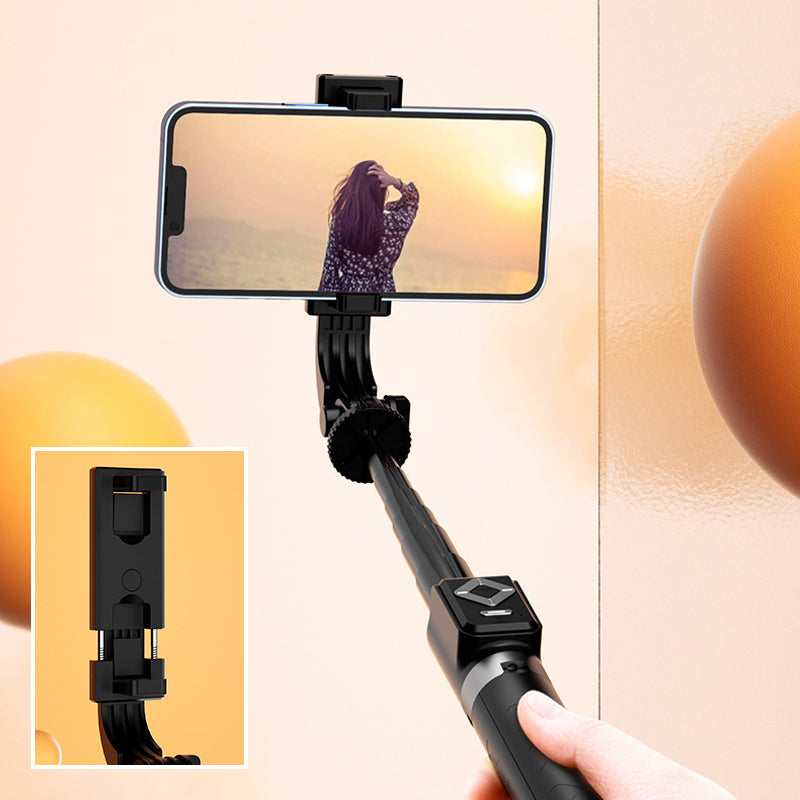 Perche à selfie avec lumière d'appoint LED