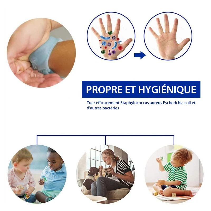 Bracelet Distributeur en Silicone Réglable