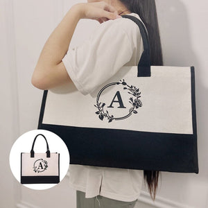 Sac en Toile avec Monogramme