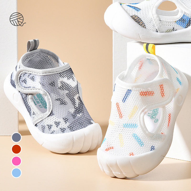 Chaussures en filet antidérapantes pour bébés